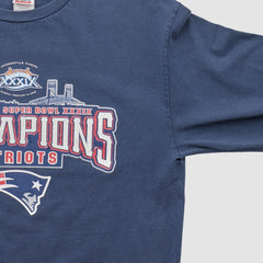 New England Patriots Alstyle 2005 Long Sleeve T-shirt - Navy Vintage outlet