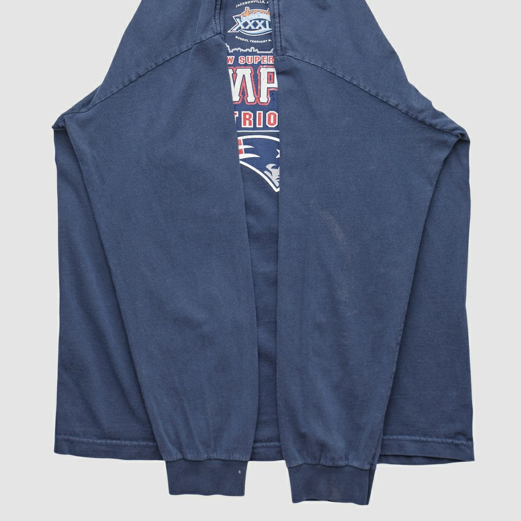 New England Patriots Alstyle 2005 Long Sleeve T-shirt - Navy Vintage outlet