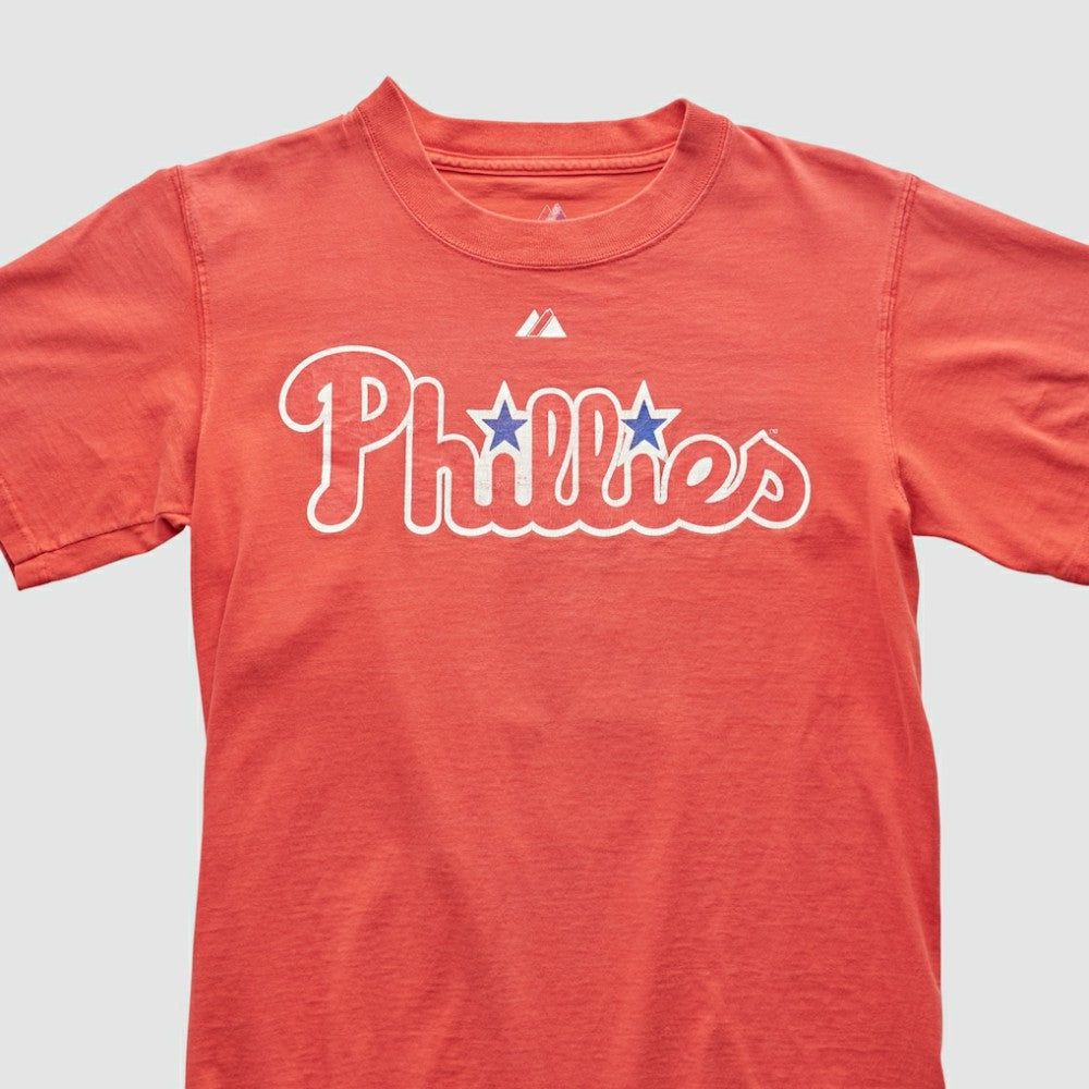 Philadelphia Phillies Majestic 2009 T-shirt Red Vintage
