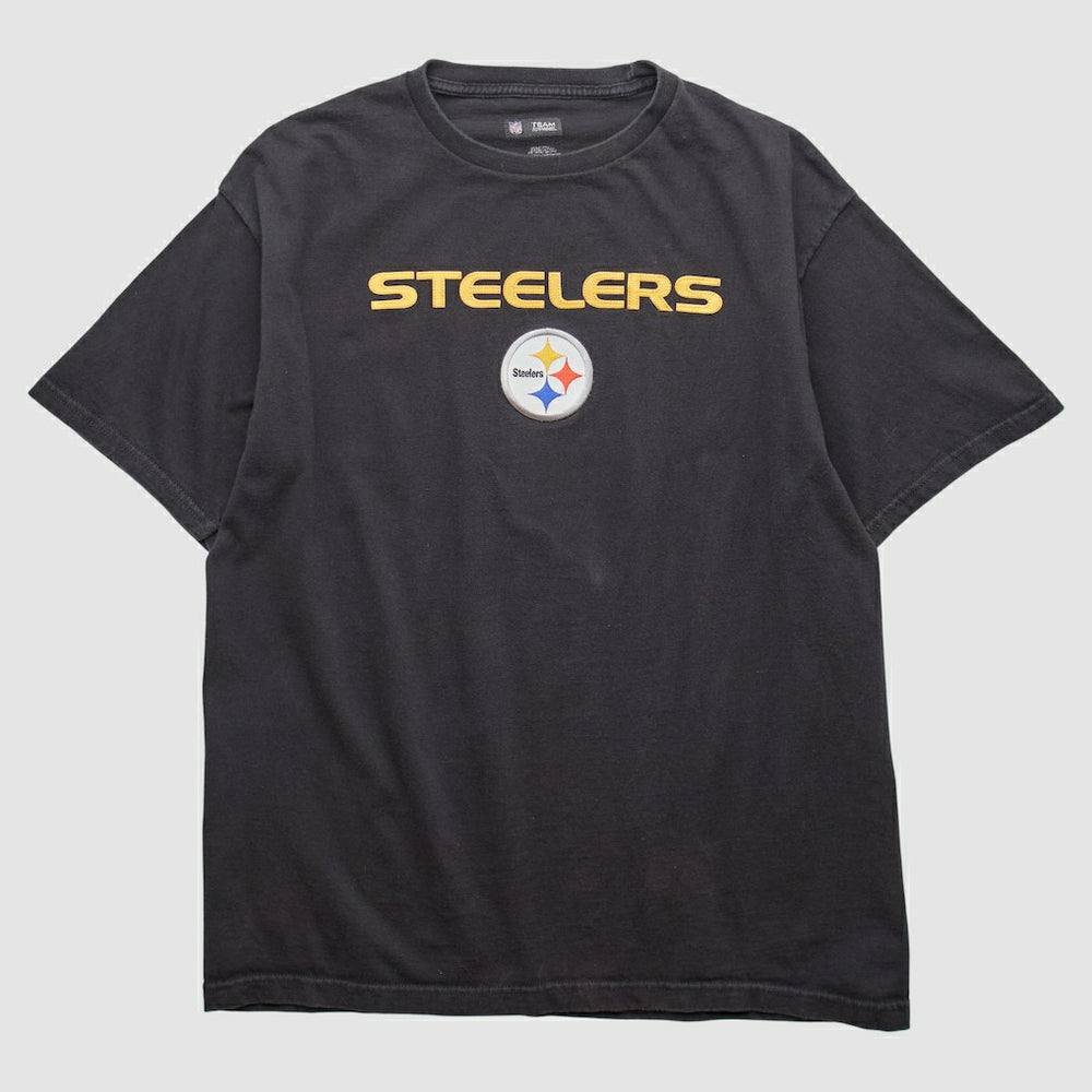 Pittsburgh Steelers NFL 2010s T-shirt - Black Vintage on sale
