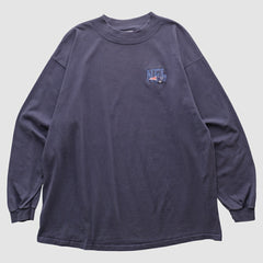 New England Patriots NFL 2000s Long Sleeve T-shirt - Navy Vintage sale