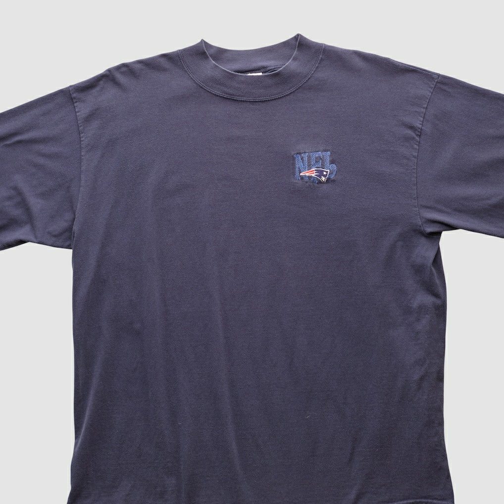 New England Patriots NFL 2000s Long Sleeve T-shirt - Navy Vintage sale