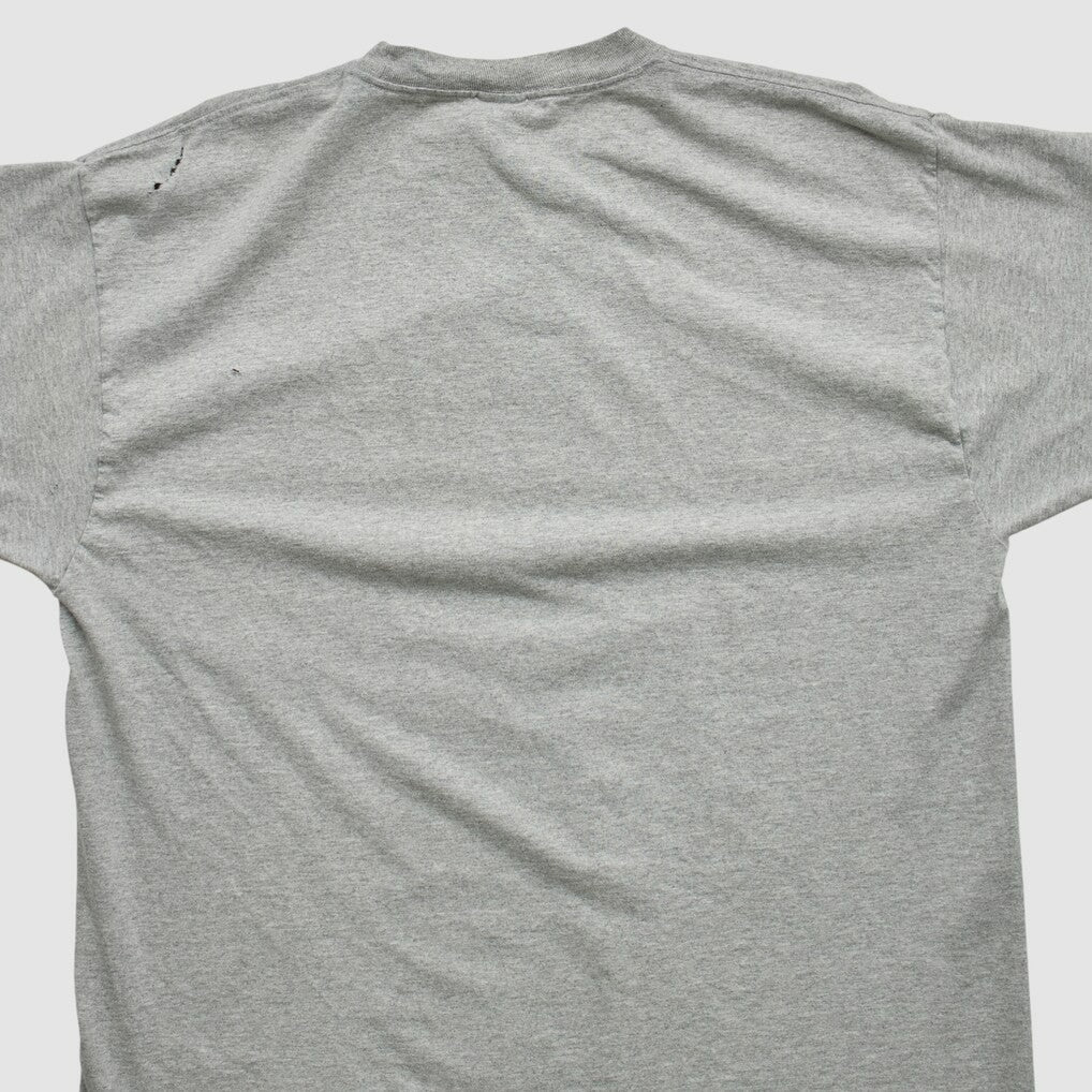 New England Patriots Reebok 2000s T-shirt - Heather Gray Vintage on sale