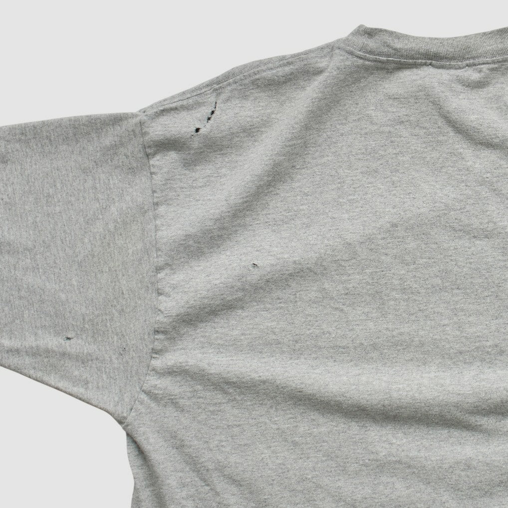 New England Patriots Reebok 2000s T-shirt - Heather Gray Vintage on sale