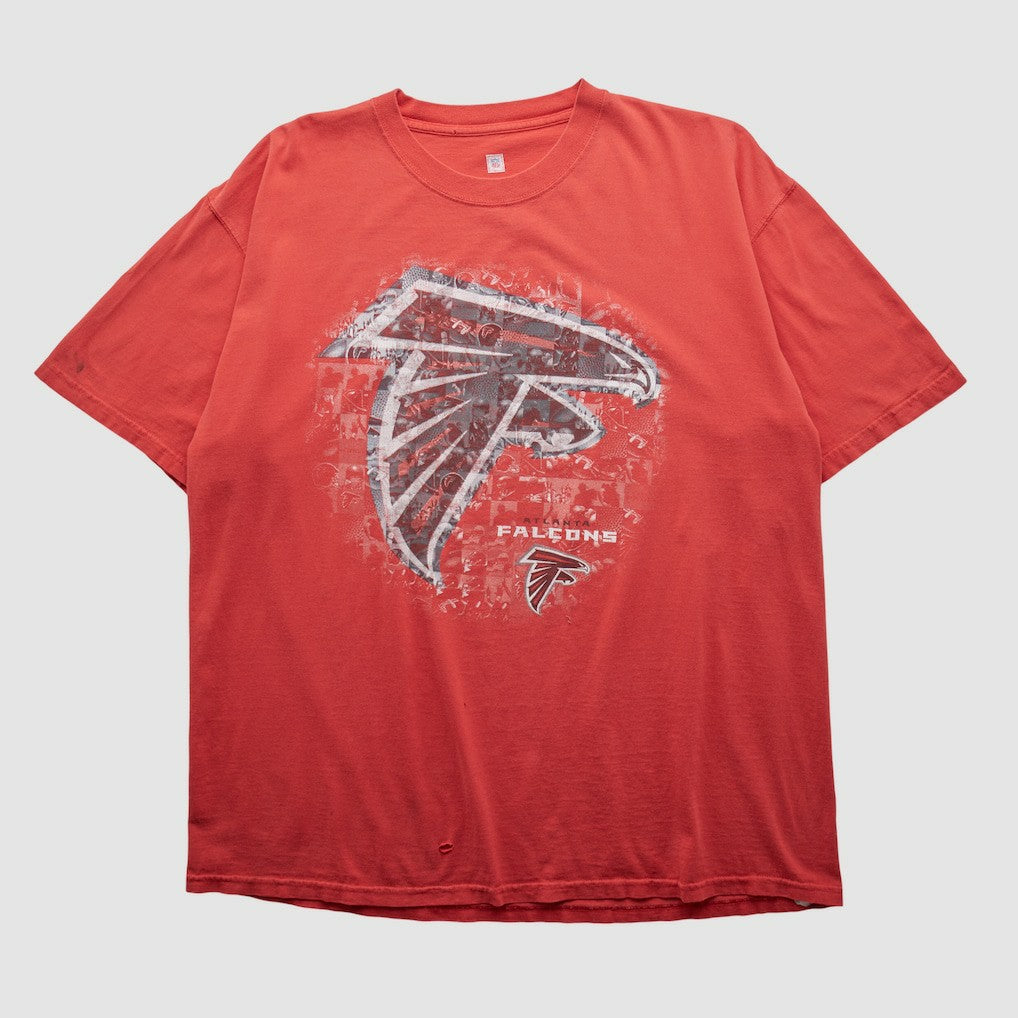 Atlanta Falcons NFL 2000s T-shirt - Red Vintage discount