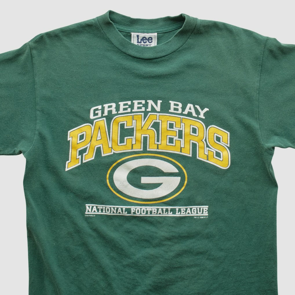 Green Bay Packers Lee Apparel 90s T-shirt - Green Vintage discount
