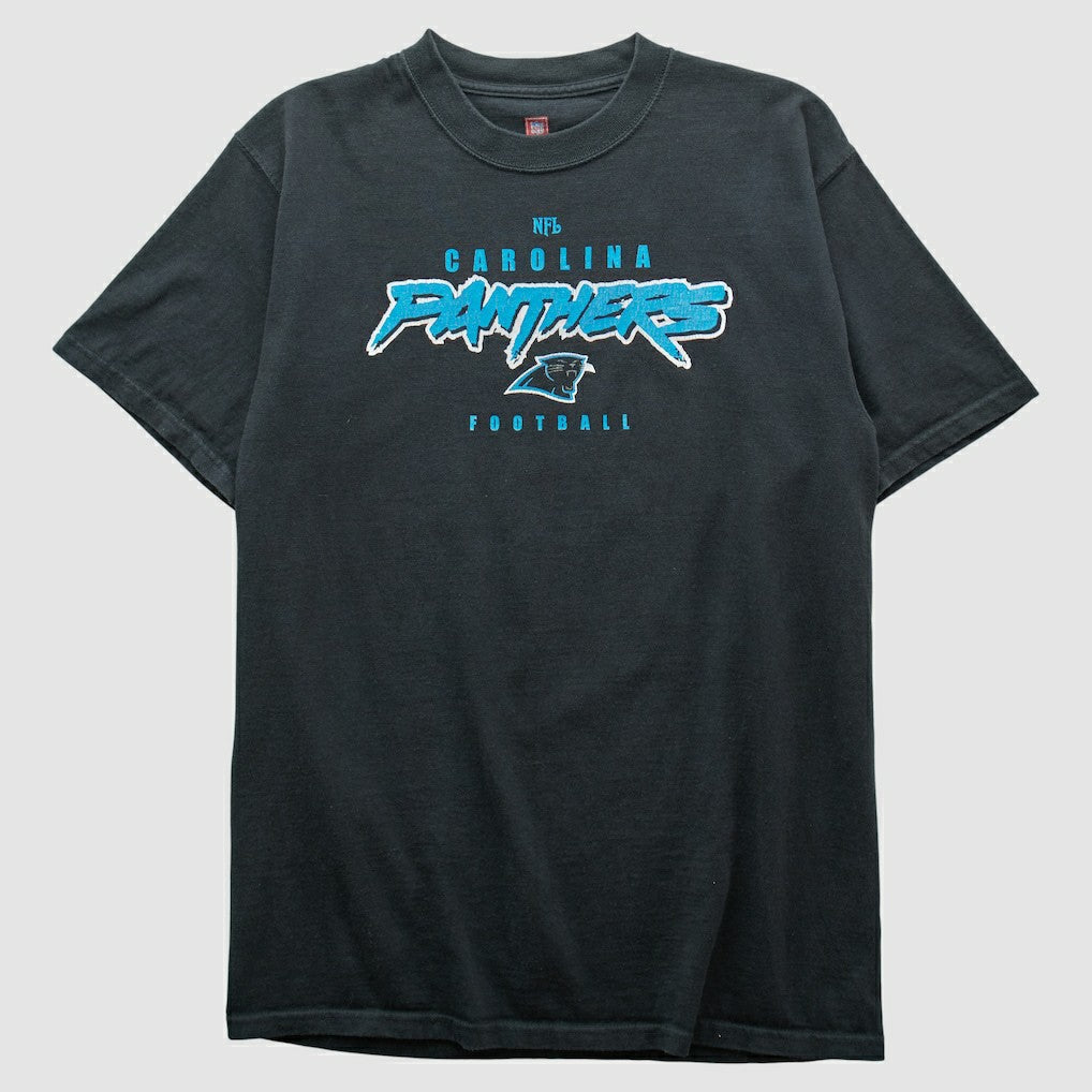 Carolina Panthers NFL 2000s T-shirt - Black Vintage for sale