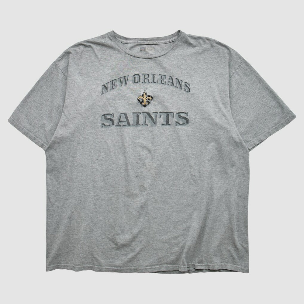 New Orleans Saints NFL 2000s T-shirt - Heather Gray Vintage online