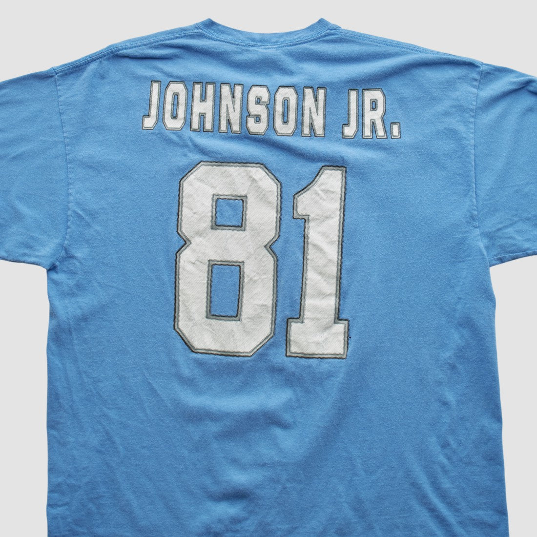 Detroit Lions NFL 2010s T-shirt - Light Blue Vintage on sale