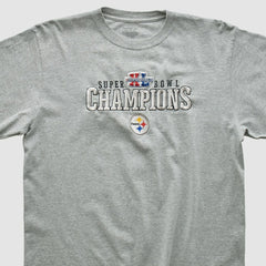 Pittsburgh Steelers Reebok 2006 Long Sleeve T-shirt - Gray Vintage outlet