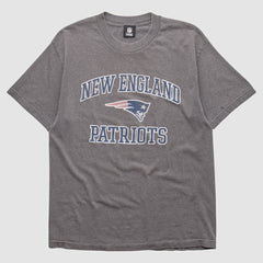 New England Patriots NFL 2010s T-shirt - Heather Gray Vintage discount