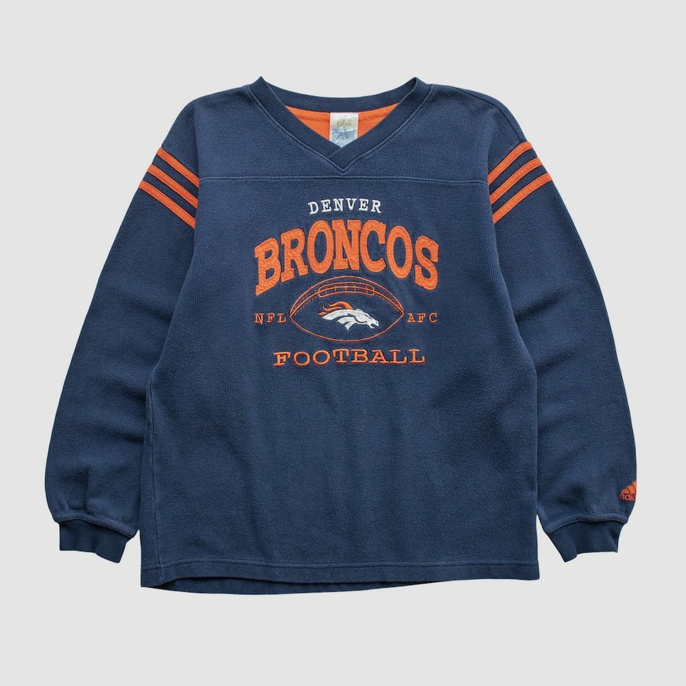 Denver Broncos 2000s Pullover Sweatshirt - Navy Vintage online