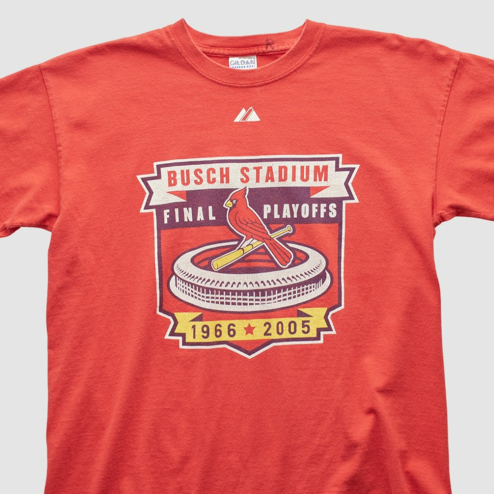 St. Louis Cardinals Gildan 2005 T-shirt Red Vintage