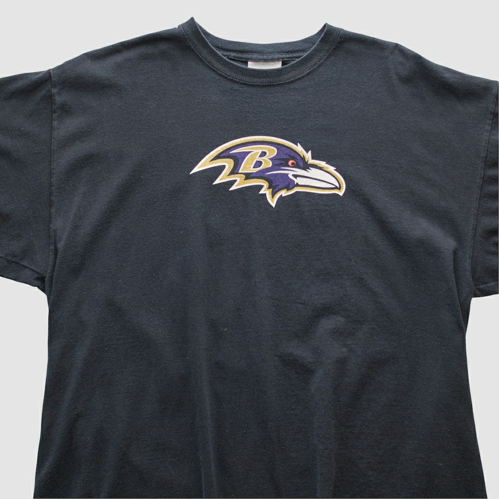Baltimore Ravens Reebok 2000s T-shirt - Black Vintage outlet