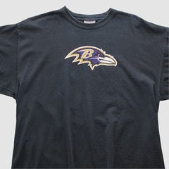 Baltimore Ravens Reebok 2000s T-shirt - Black Vintage outlet