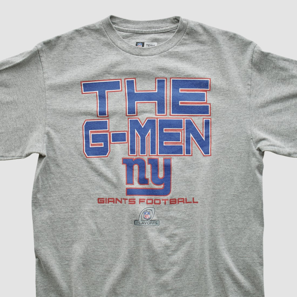 New York Giants NFL 2010s Long Sleeve T-shirt - Heather Gray Vintage outlet