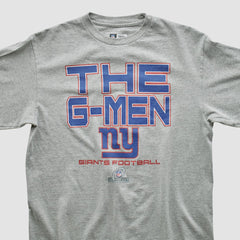 New York Giants NFL 2010s Long Sleeve T-shirt - Heather Gray Vintage outlet