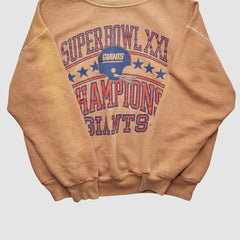 New York Giants Signal 1987 Pullover Sweatshirt - Tan Vintage cheap