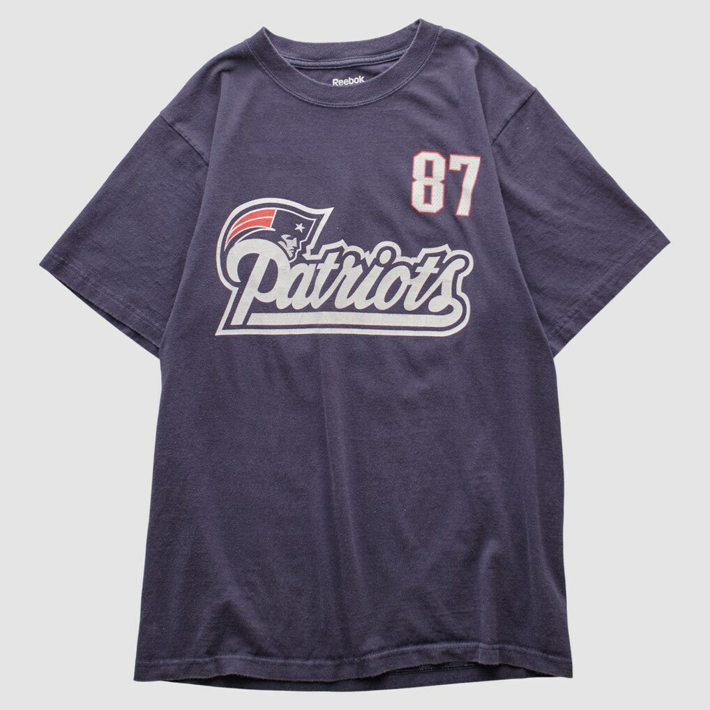 New England Patriots Reebok 2000s T-shirt - Navy Vintage outlet