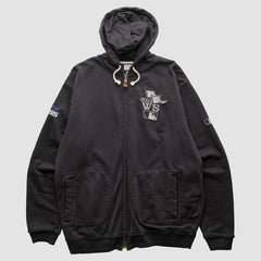 Boston Red Sox Majestic 2013 Hooded Full Zip Sweatshirt Black Vintage