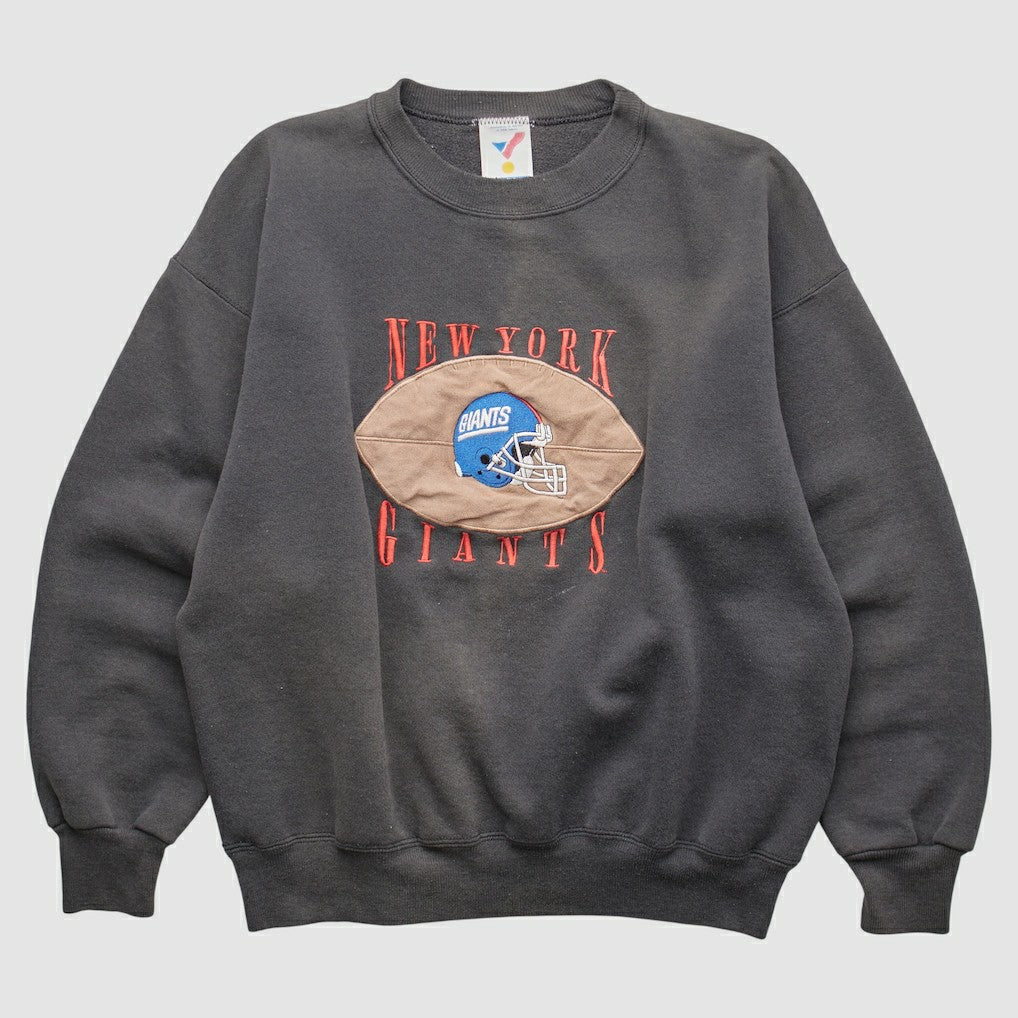 New York Giants Artex Sportswear 90s Pullover Sweatshirt - Charcoal Vintage cheap
