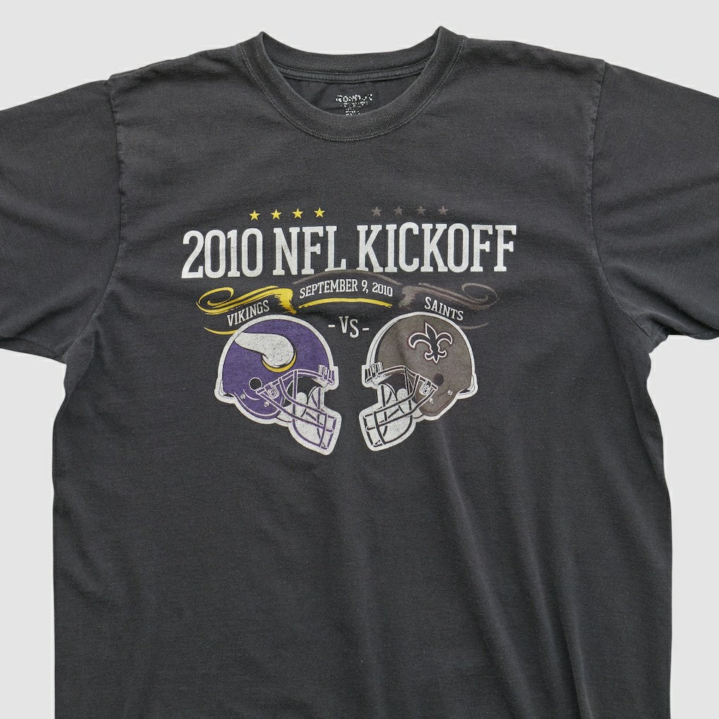NFL Kickoff Reebok 2010 T-shirt - Charcoal Vintage for sale