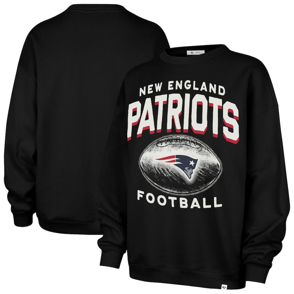 New England Patriots '47 Women's Arch Cloud Oversized Sweatshirt - Black online