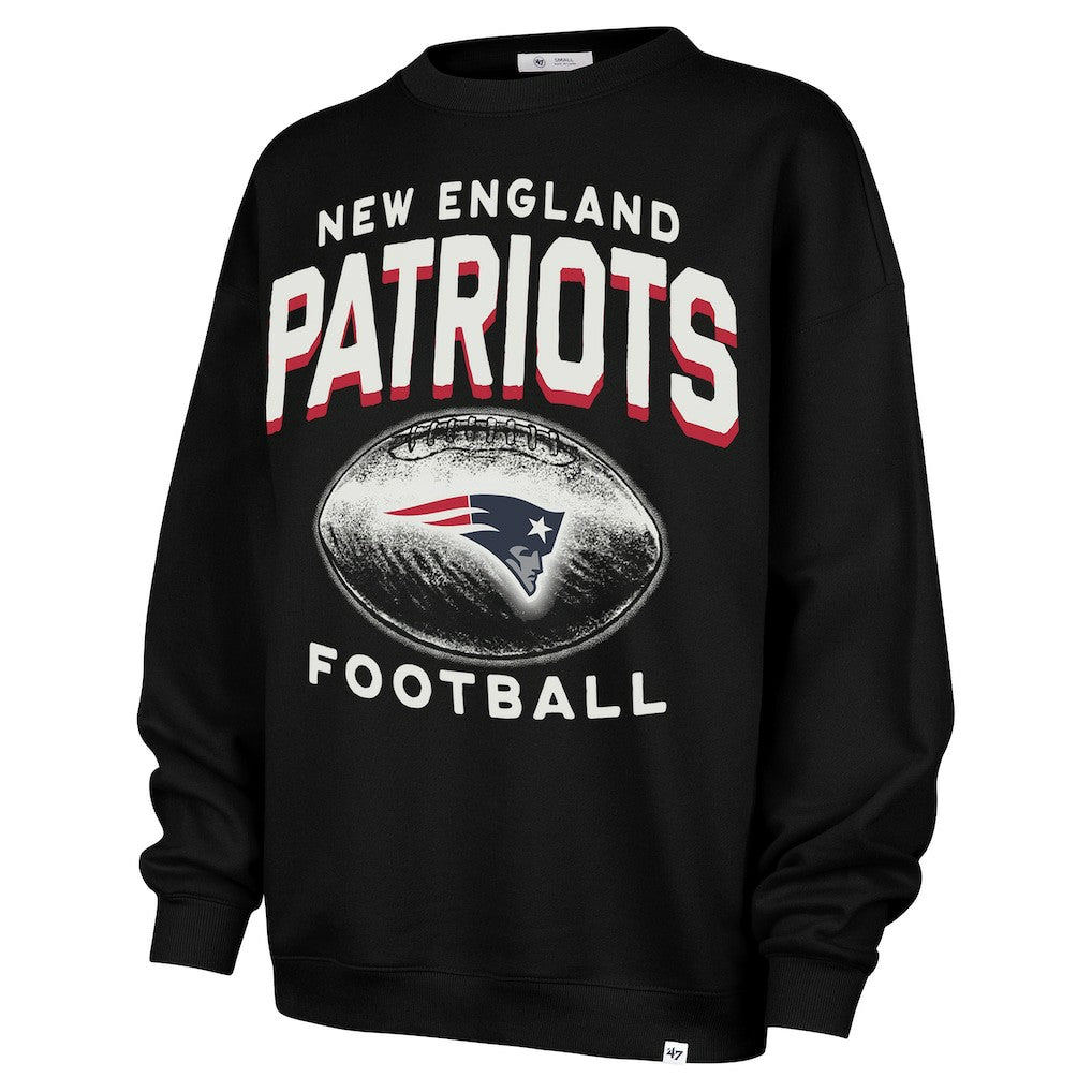 New England Patriots '47 Women's Arch Cloud Oversized Sweatshirt - Black online
