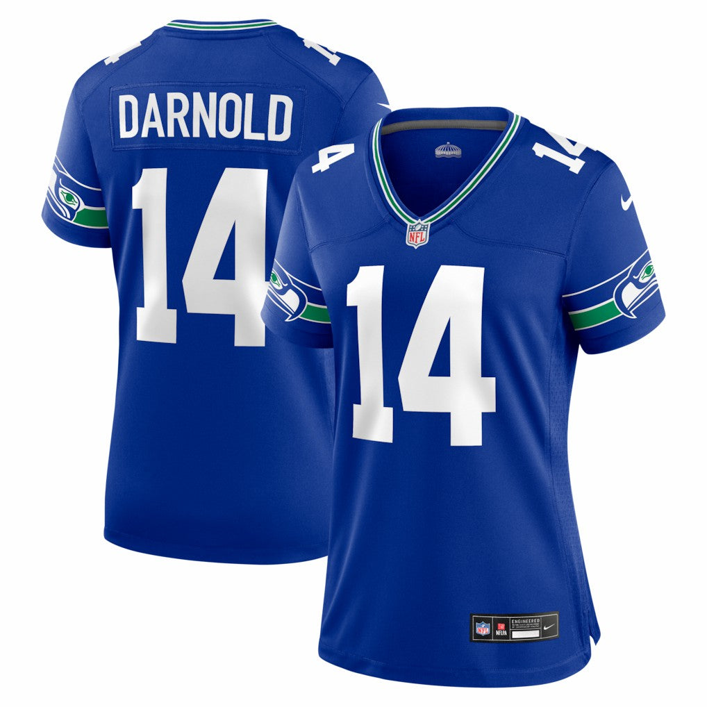 Sam Darnold Seattle Seahawks Women's Alternate Game Jersey - Royal on sale