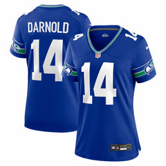 Sam Darnold Seattle Seahawks Women's Alternate Game Jersey - Royal on sale