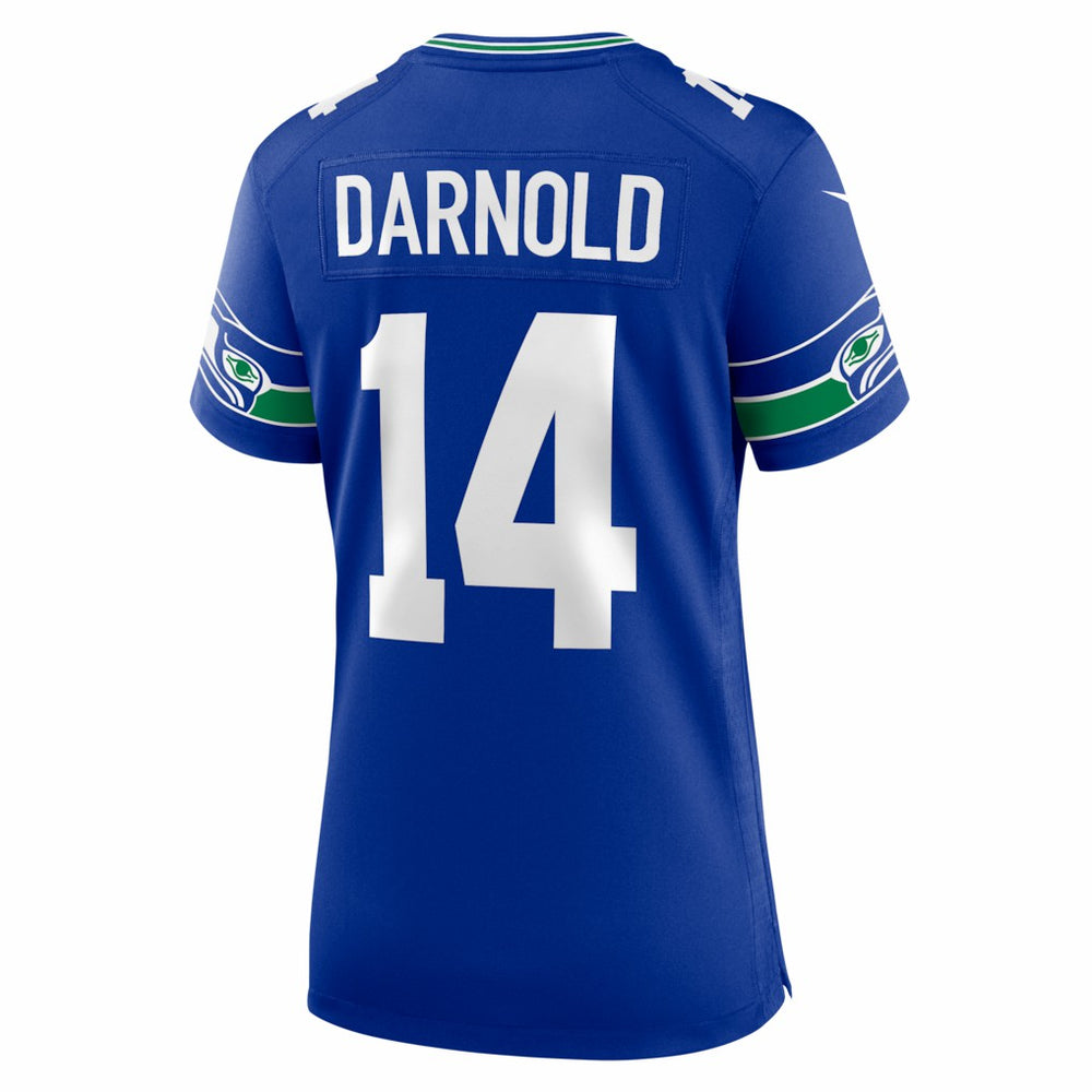 Sam Darnold Seattle Seahawks Women's Alternate Game Jersey - Royal on sale