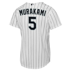 Munetaka Murakami Chicago White Sox Youth Home Replica Jersey White