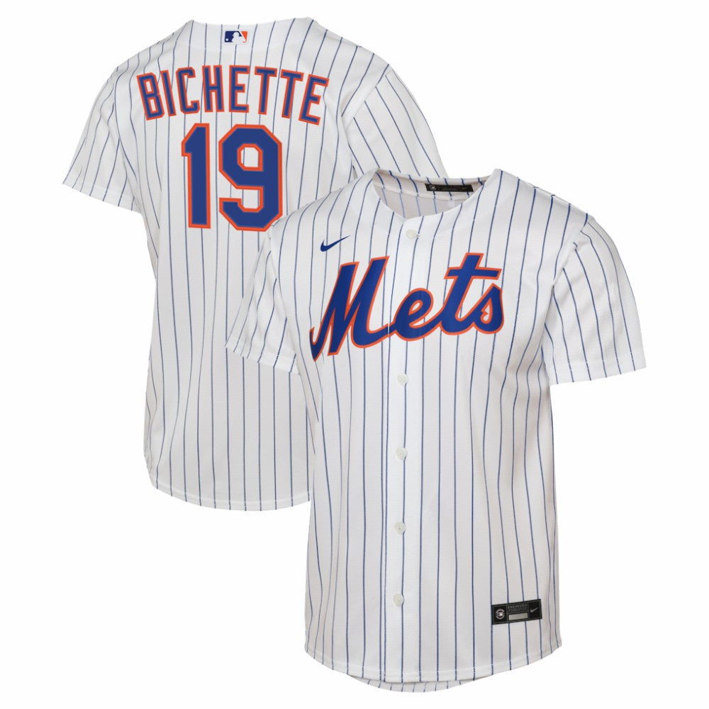 Bo Bichette New York Mets Youth Home Replica Jersey White