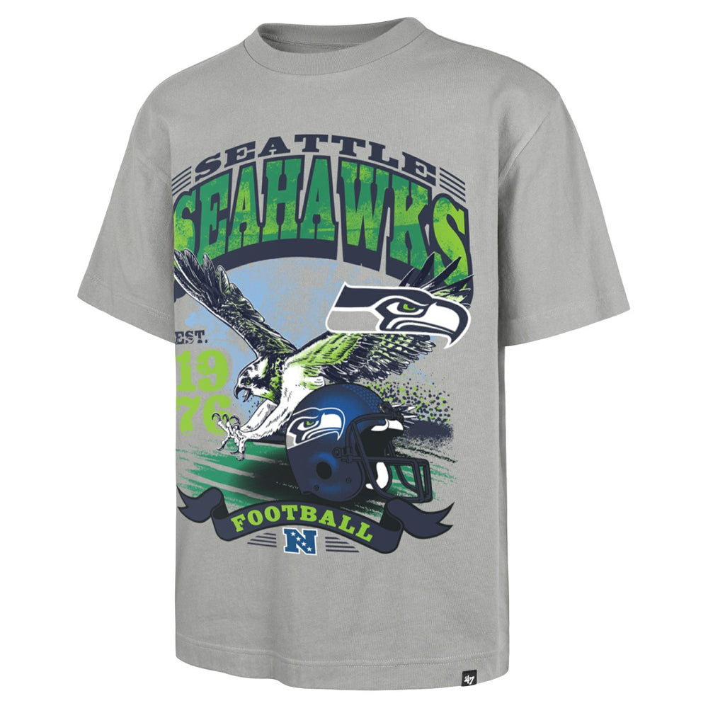 Seattle Seahawks '47 Regional Foundation T-Shirt - Gray on sale