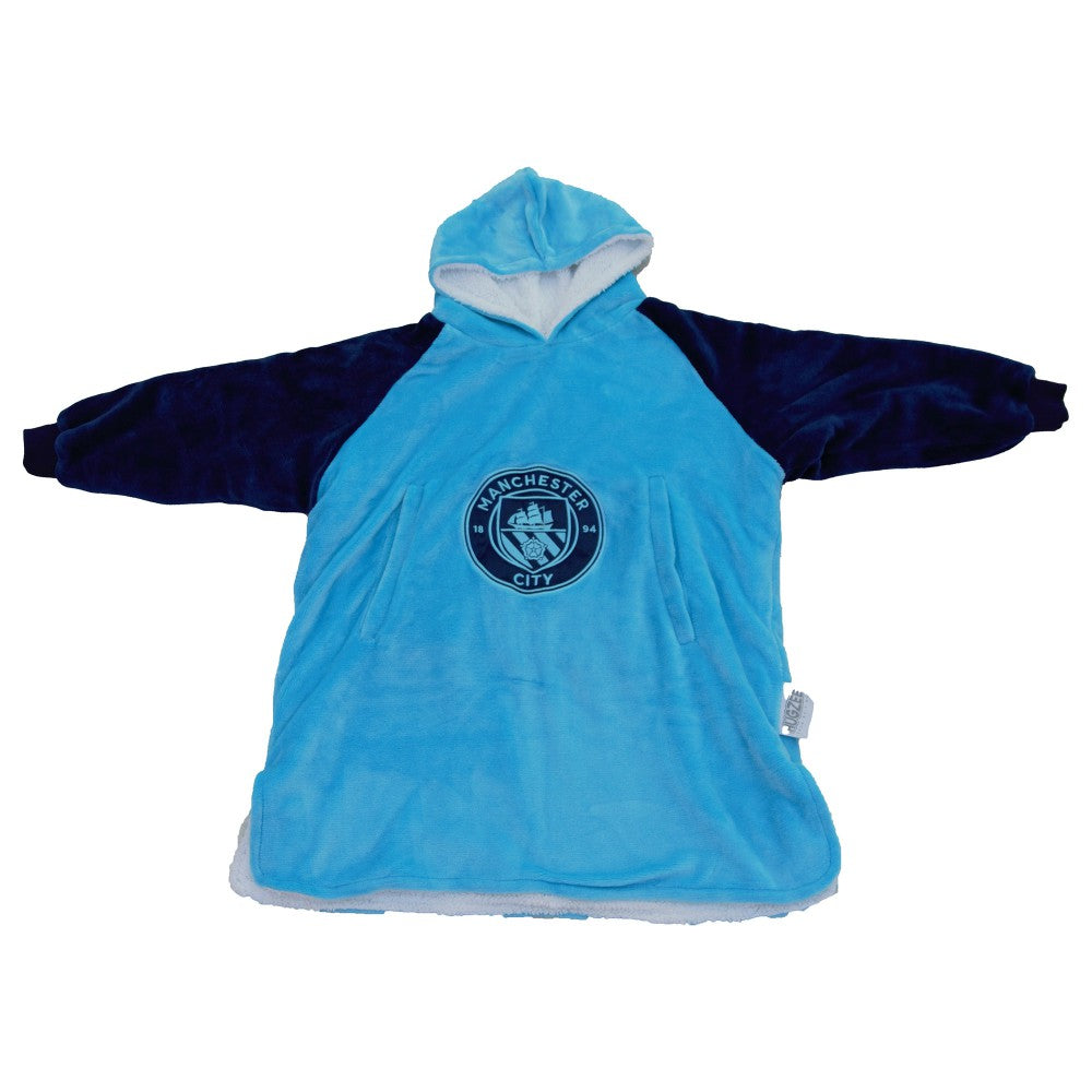 Manchester City Unisex Character World Hugzee Hoodie - Blue outlet