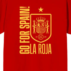 Spain National Team Go For Spain La Roja T-Shirt - Red cheap