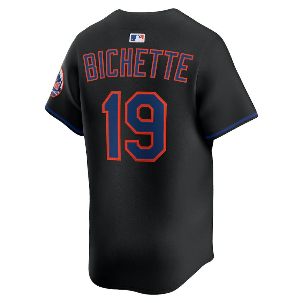 Bo Bichette New York Mets Alternate Limited Jersey Black
