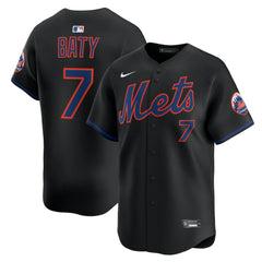Brett Baty New York Mets Alternate Limited Jersey Black