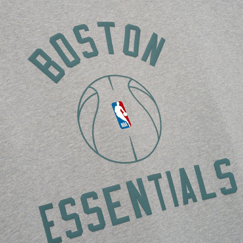 Boston Celtics Fear of God x Barkley L. Hendricks Unisex 90's T-Shirt - Heather Gray on sale