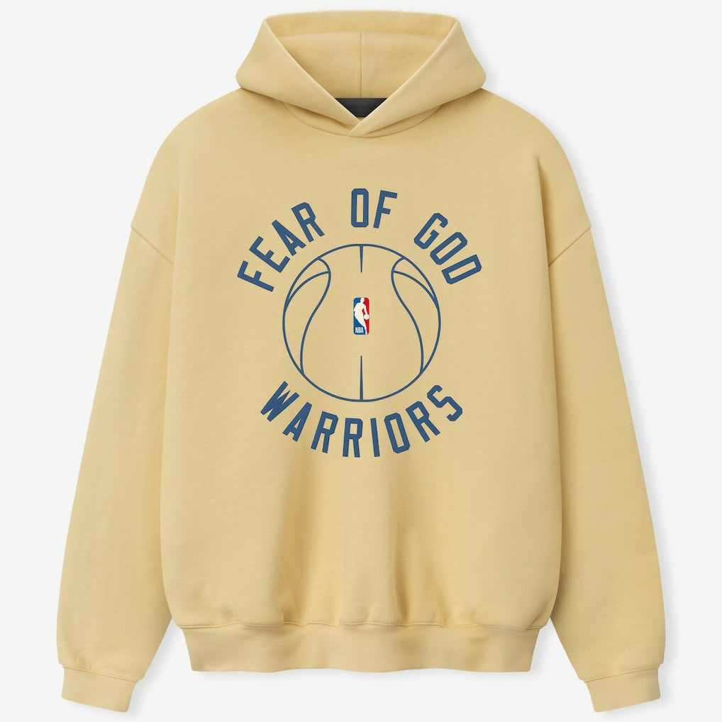 Golden State Warriors Fear of God x Barkley L. Hendricks Unisex 90's Hoodie sale - Gold shop