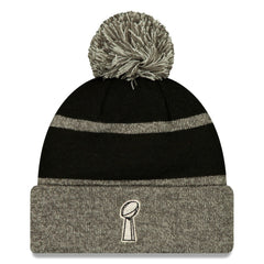 Seattle Seahawks New Era Super Bowl LX Champions Parade Cuffed Knit Hat with Pom - Black for sale