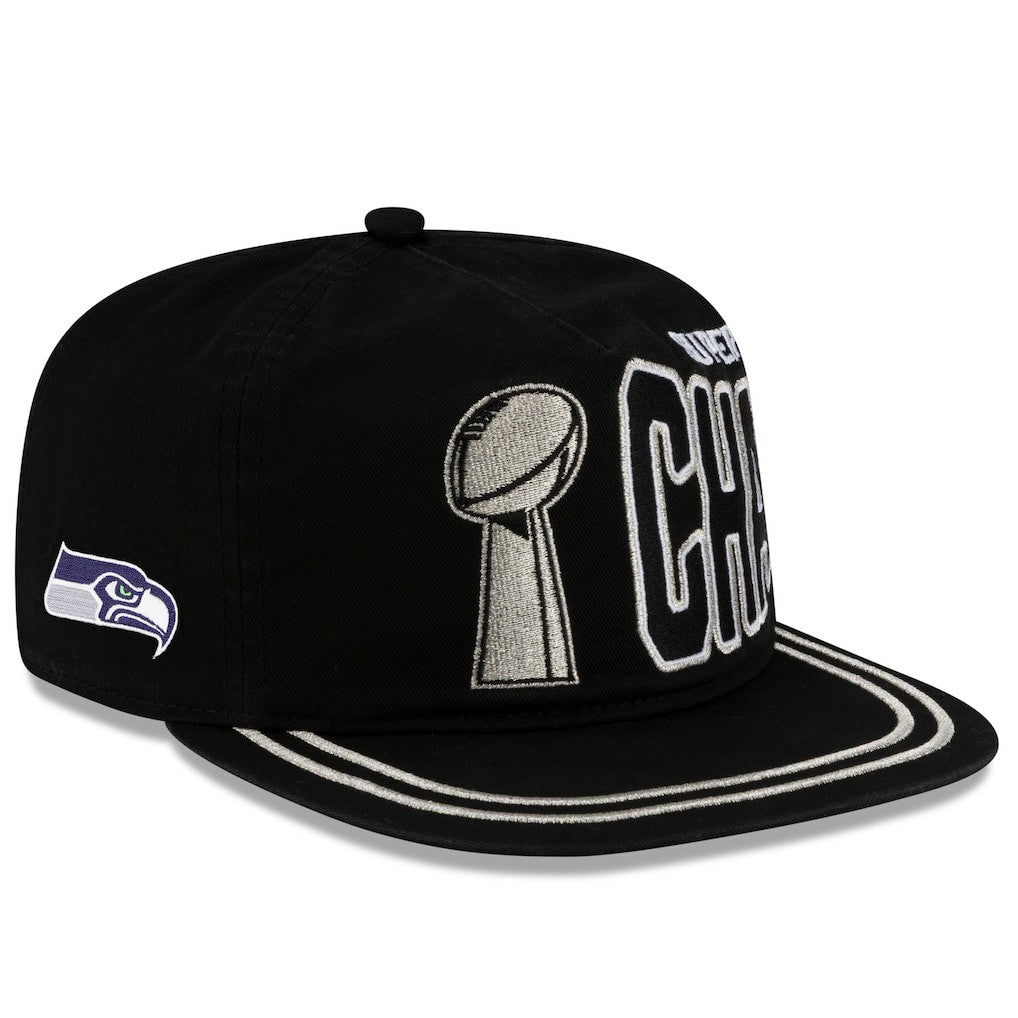 Seattle Seahawks New Era Super Bowl LX Champions Parade 19TWENTY Adjustable Hat - Black online