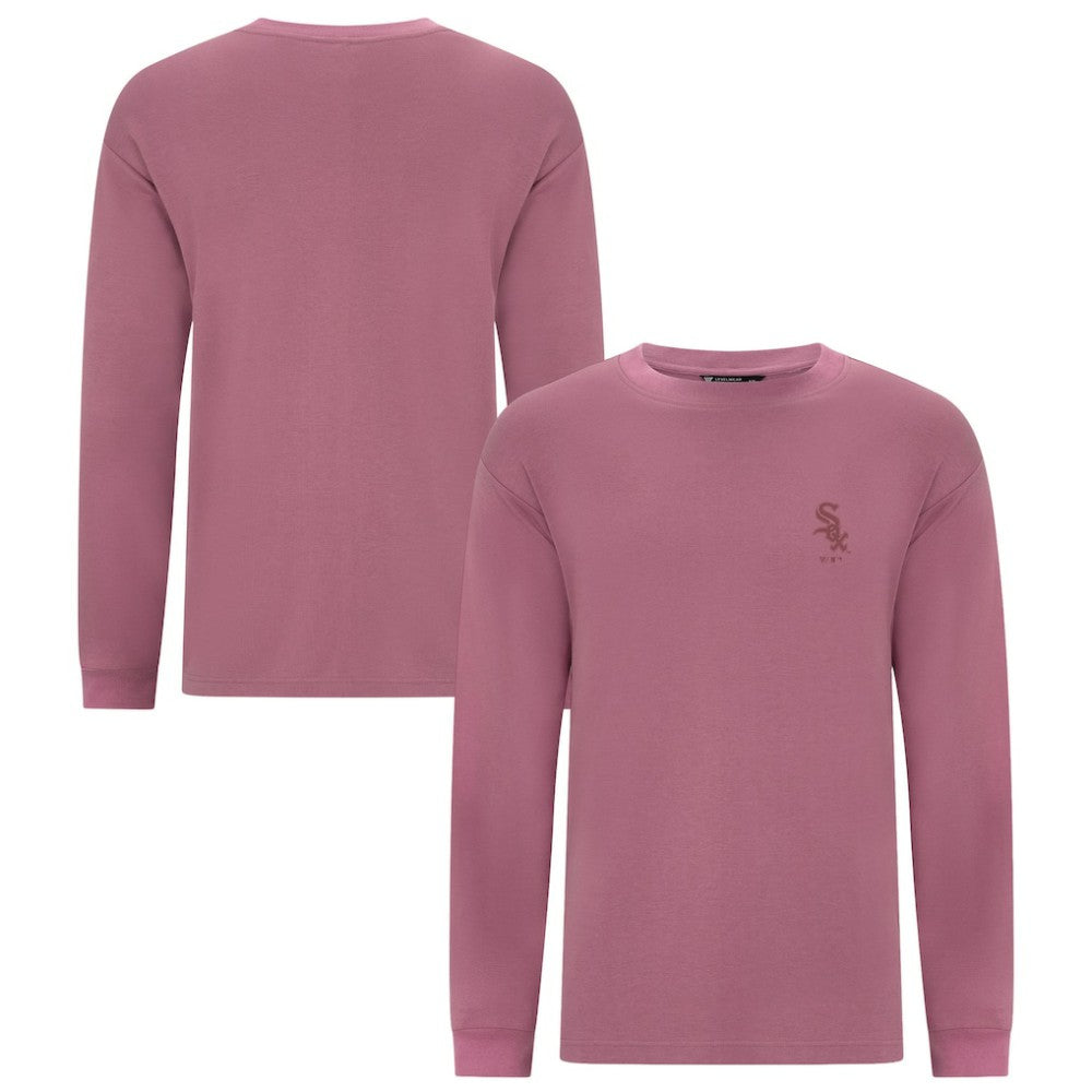 Chicago White Sox Levelwear Bridal Rose Luxe Signature Long Sleeve T-Shirt Pink