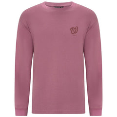 Washington Nationals Levelwear Bridal Rose Luxe Signature Long Sleeve T-Shirt Pink