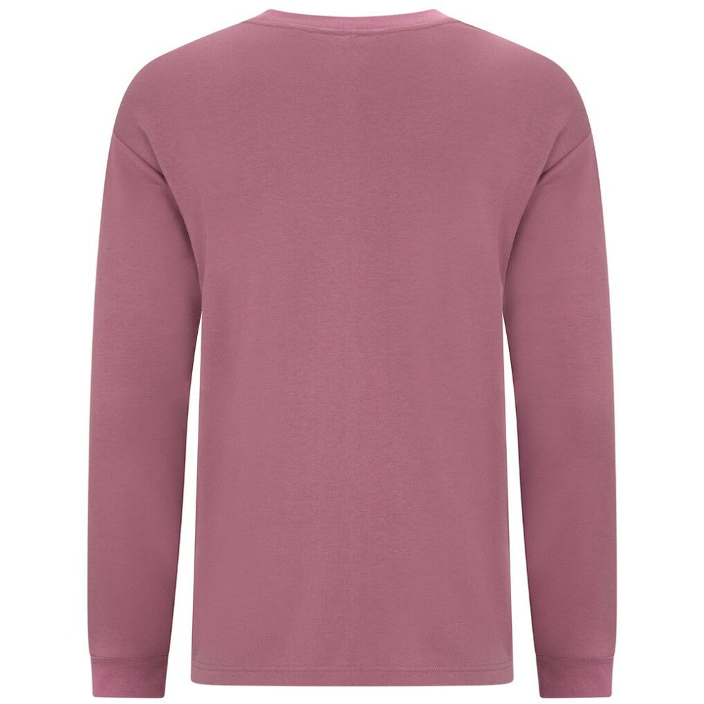 Washington Nationals Levelwear Bridal Rose Luxe Signature Long Sleeve T-Shirt Pink