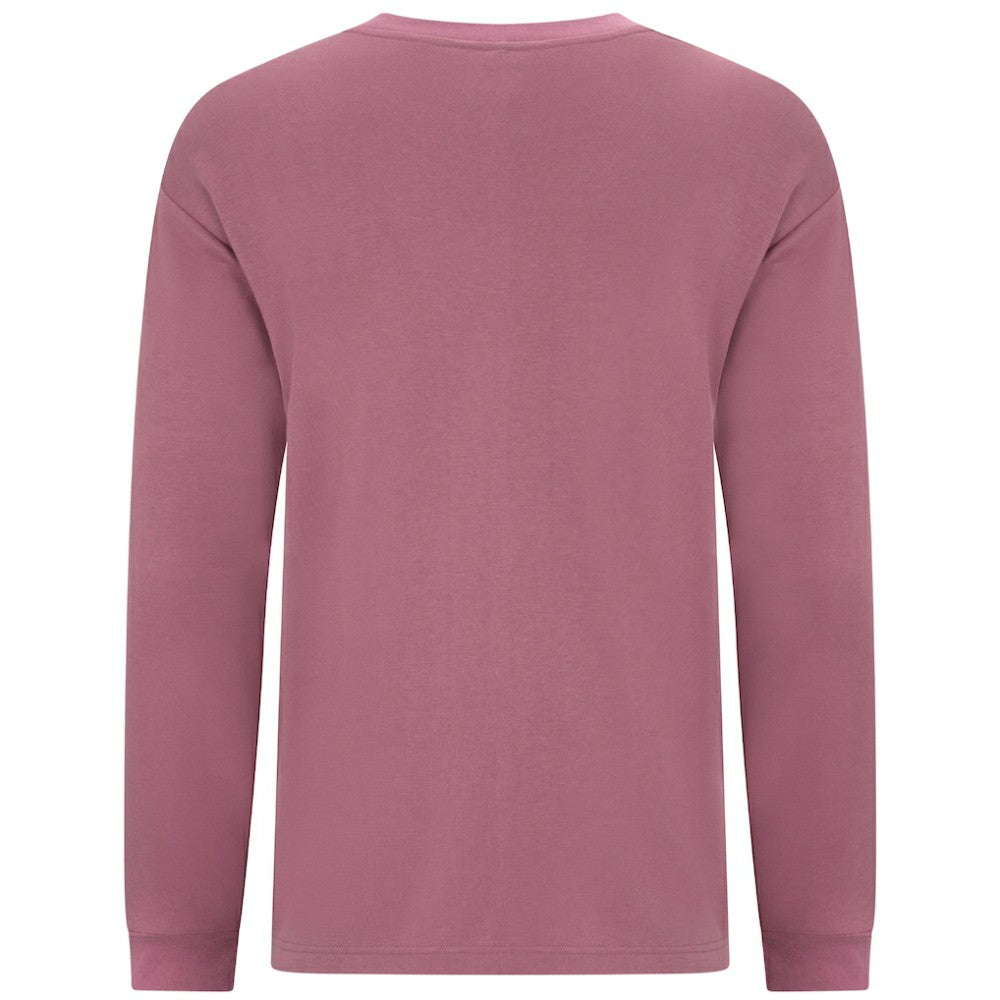 Toronto Blue Jays Levelwear Bridal Rose Luxe Signature Long Sleeve T-Shirt Pink