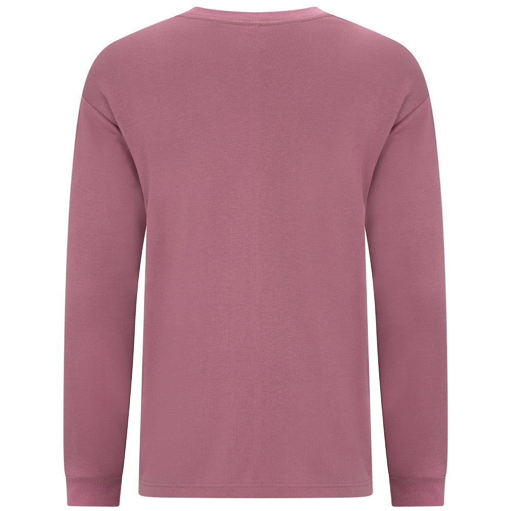 Los Angeles Angels Levelwear Bridal Rose Luxe Signature Long Sleeve T-Shirt Pink