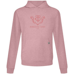 Minnesota Twins Levelwear Bridal Rose Relay Pullover Hoodie Pink