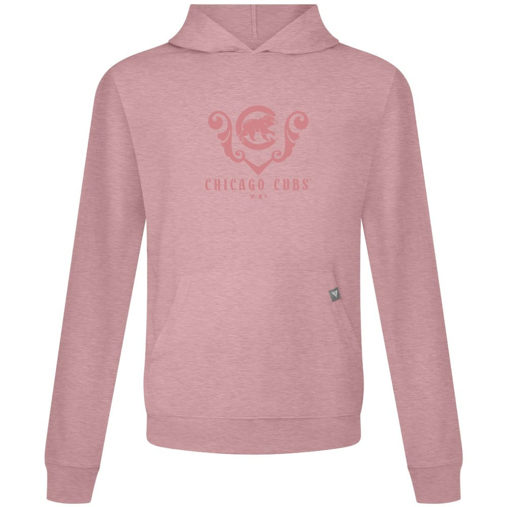Chicago Cubs Levelwear Bridal Rose Relay Pullover Hoodie Pink