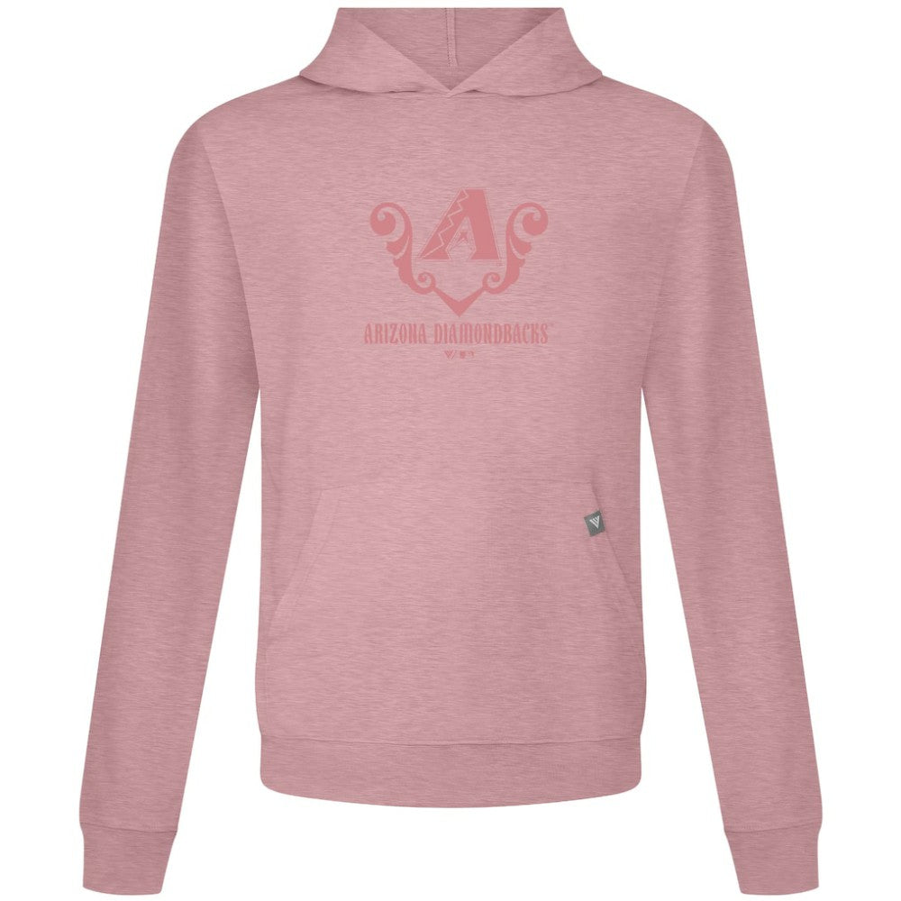 Arizona Diamondbacks Levelwear Bridal Rose Relay Pullover Hoodie Pink